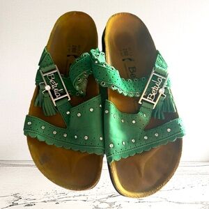 Vintage Birkenstock sandals, genuine suede.9